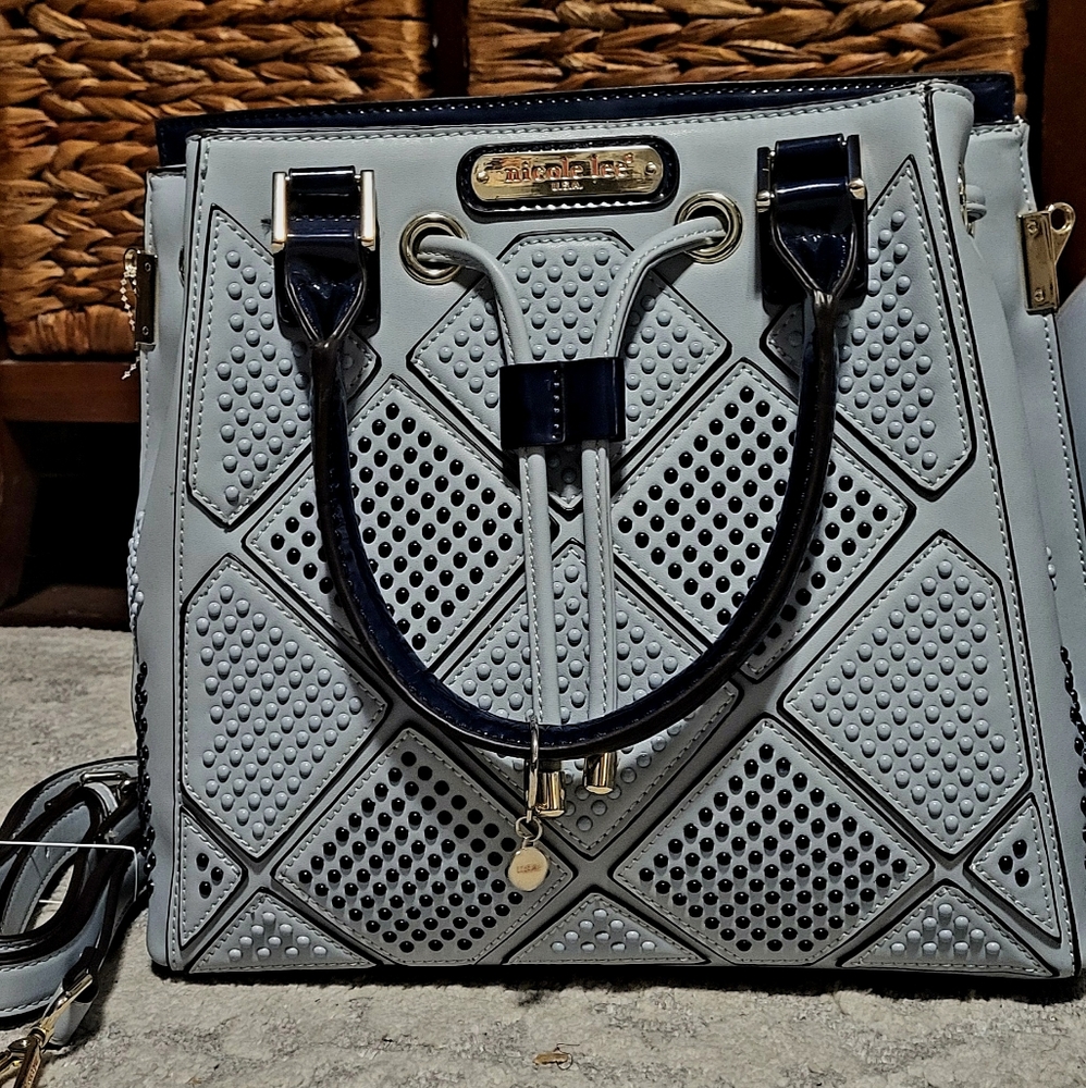 Nicole Lee Handbag - Baby (light) Blue